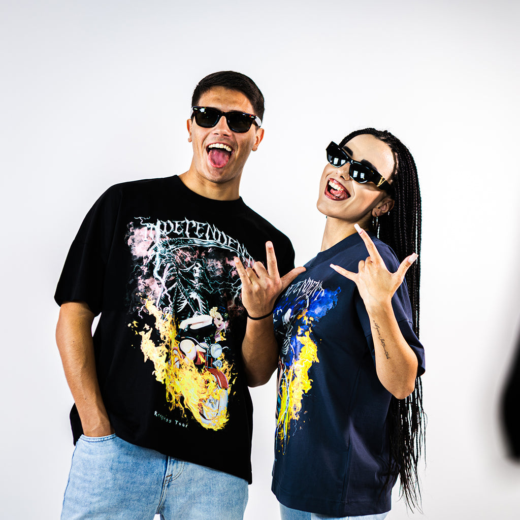 Reckless Rider © black t-shirt - INDEPENDENTREPUBLIC®      