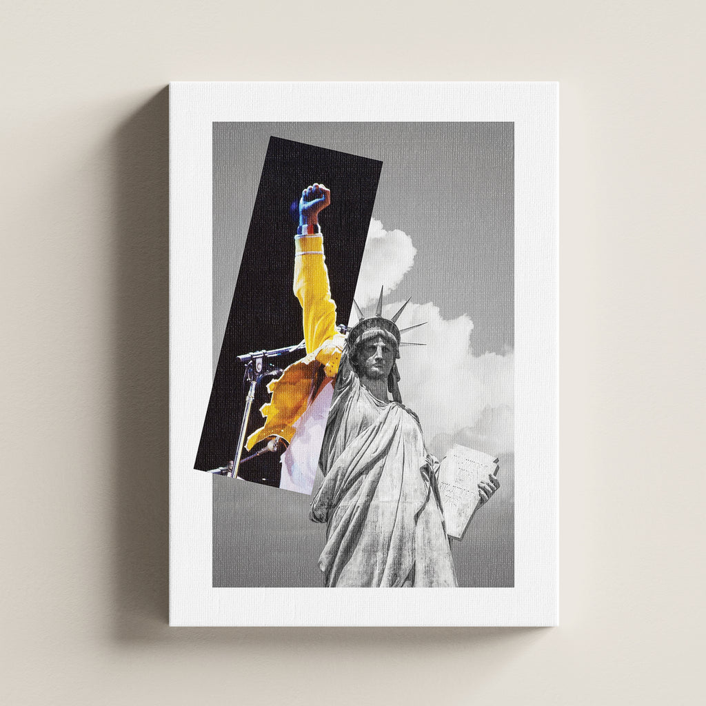Free-ddie © Tela Canvas - INDEPENDENTREPUBLIC®      