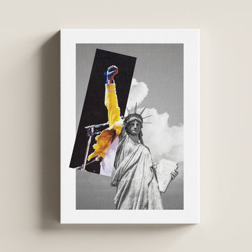 Free-ddie © Tela Canvas - INDEPENDENTREPUBLIC®      