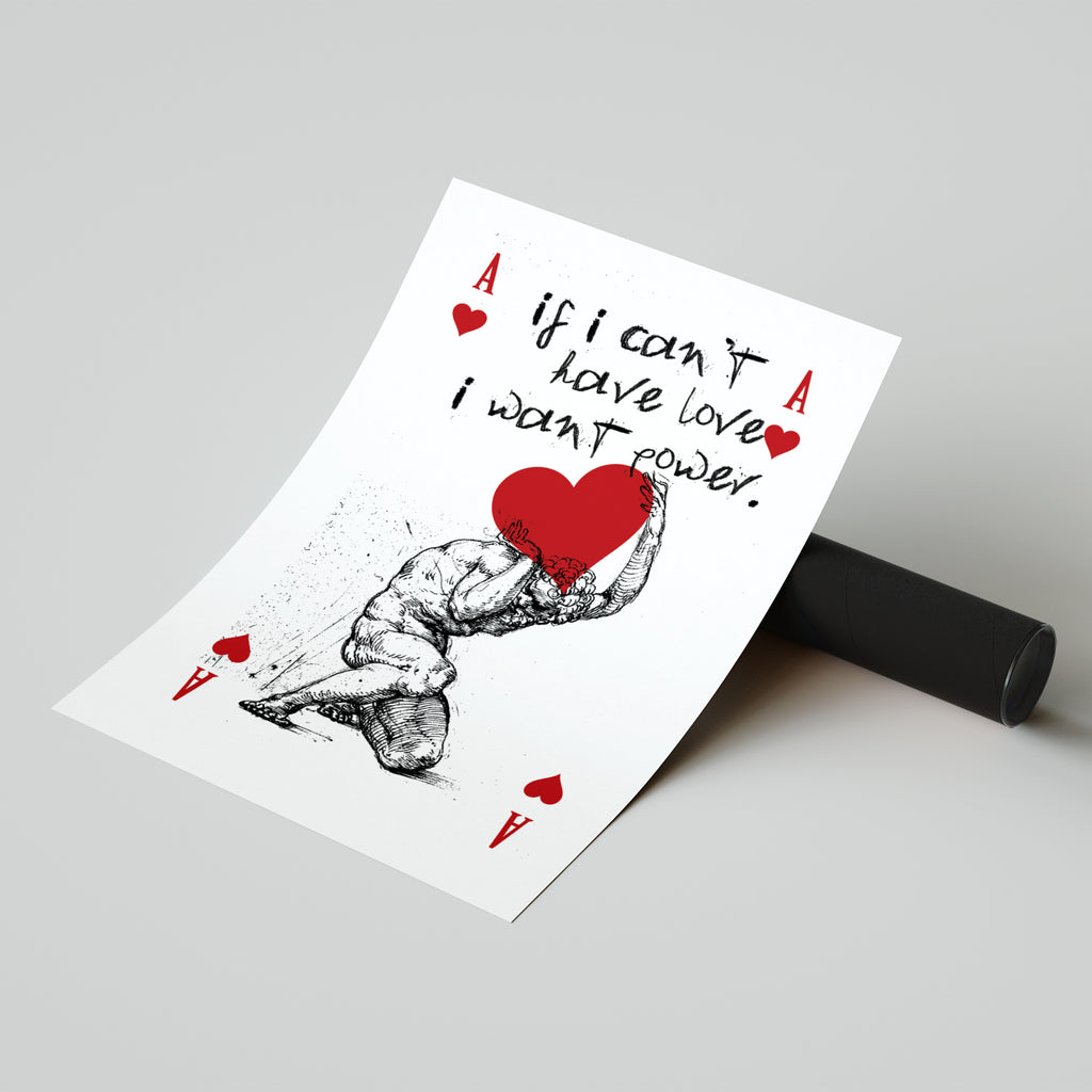 Love or Power © Print - INDEPENDENTREPUBLIC®      