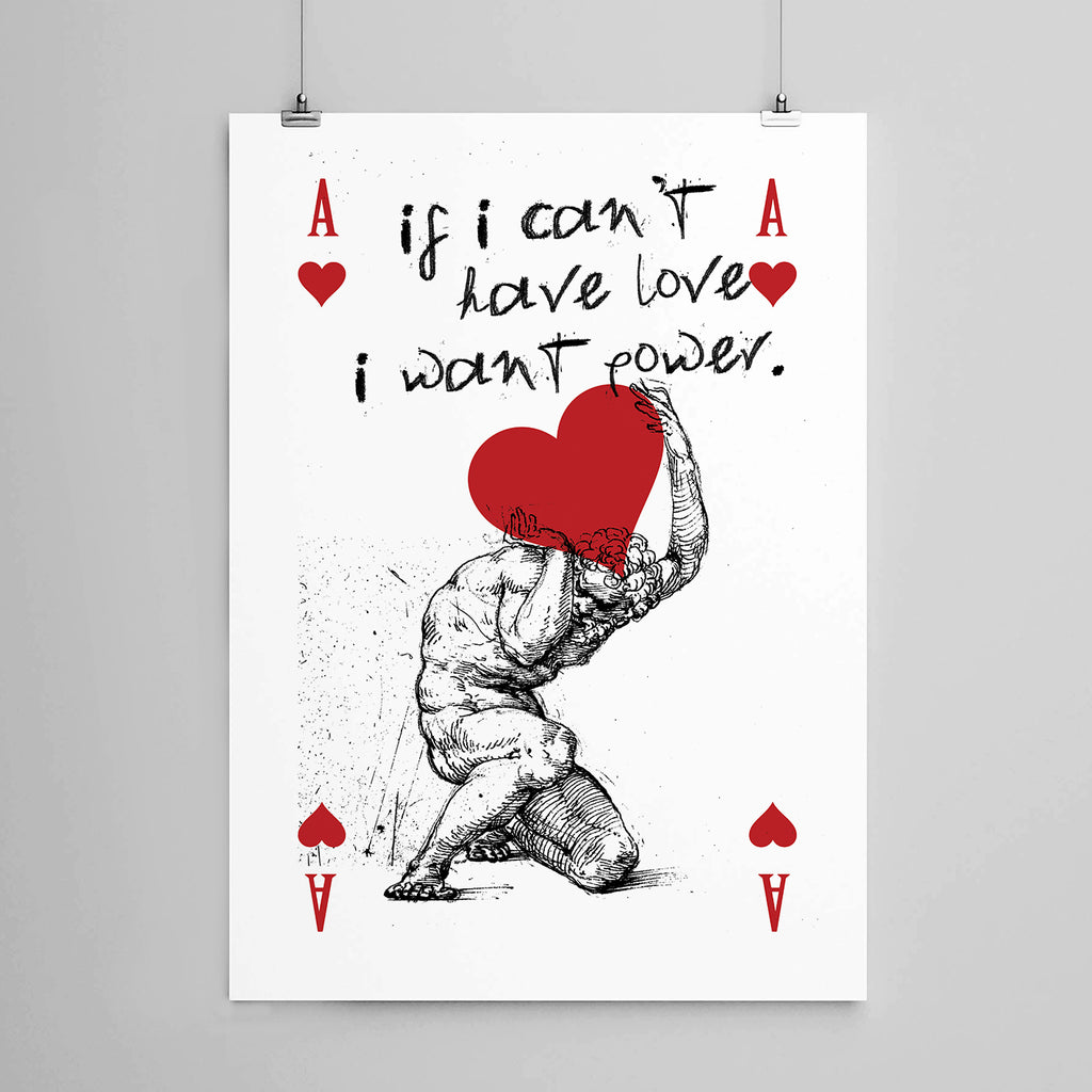 Love or Power © Print - INDEPENDENTREPUBLIC®      