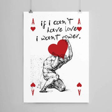 Love or Power © Print - INDEPENDENTREPUBLIC®      