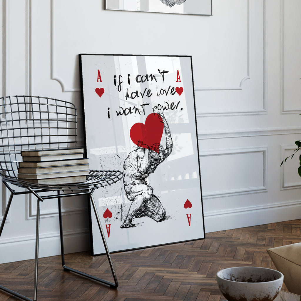 Love or Power © Print - INDEPENDENTREPUBLIC®      