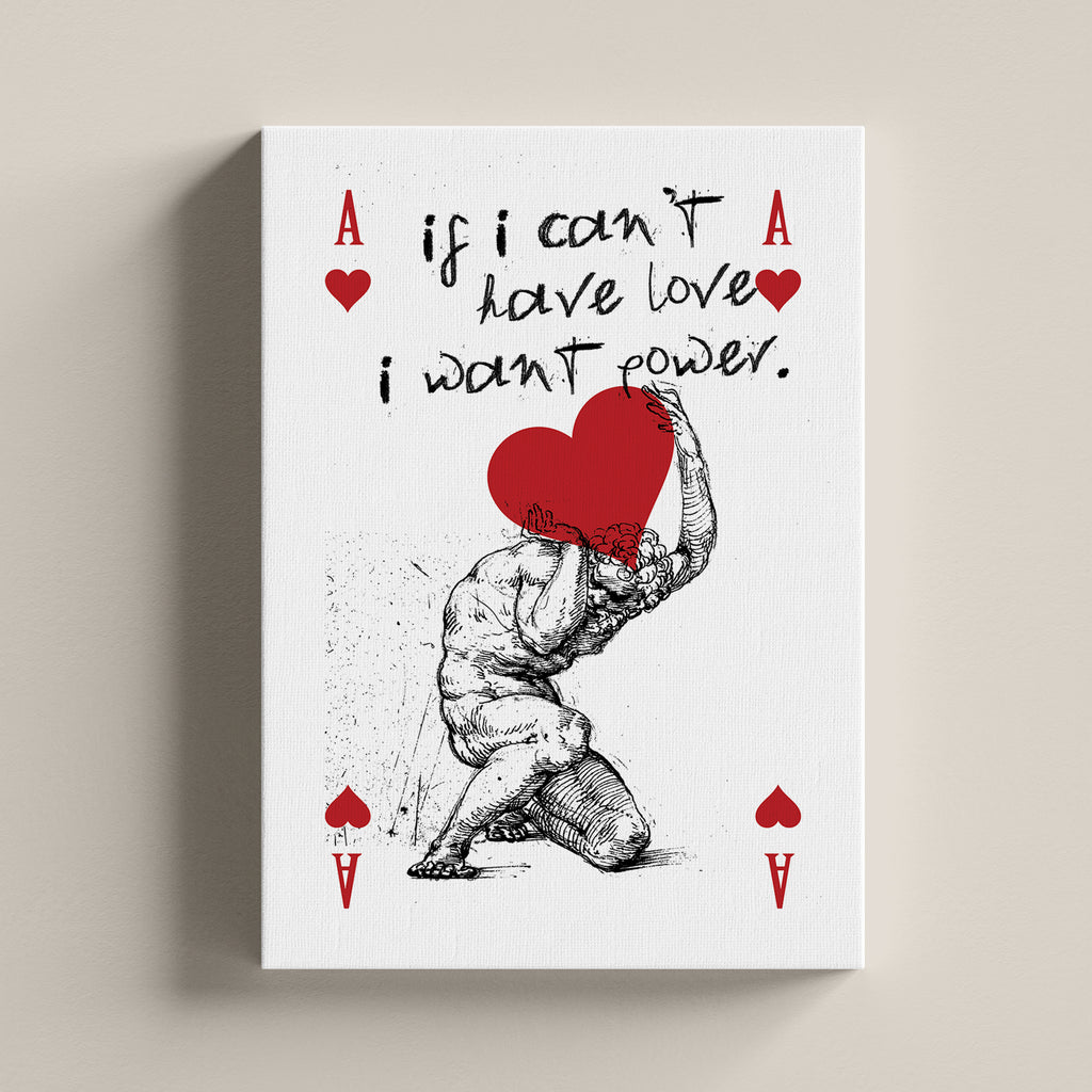 Love or Power © Tela Canvas - INDEPENDENTREPUBLIC®      