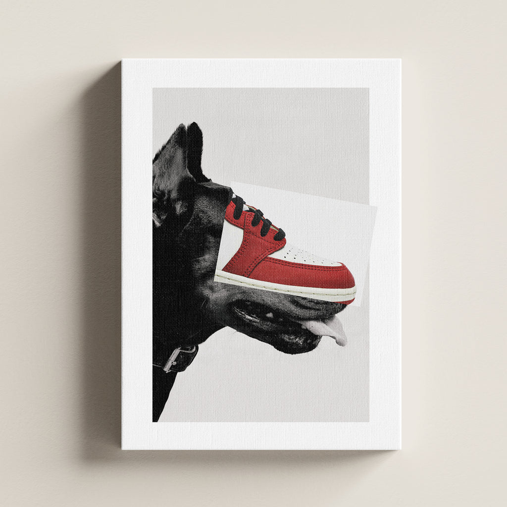 Sneakerdobermann © Tela Canvas - INDEPENDENTREPUBLIC®      