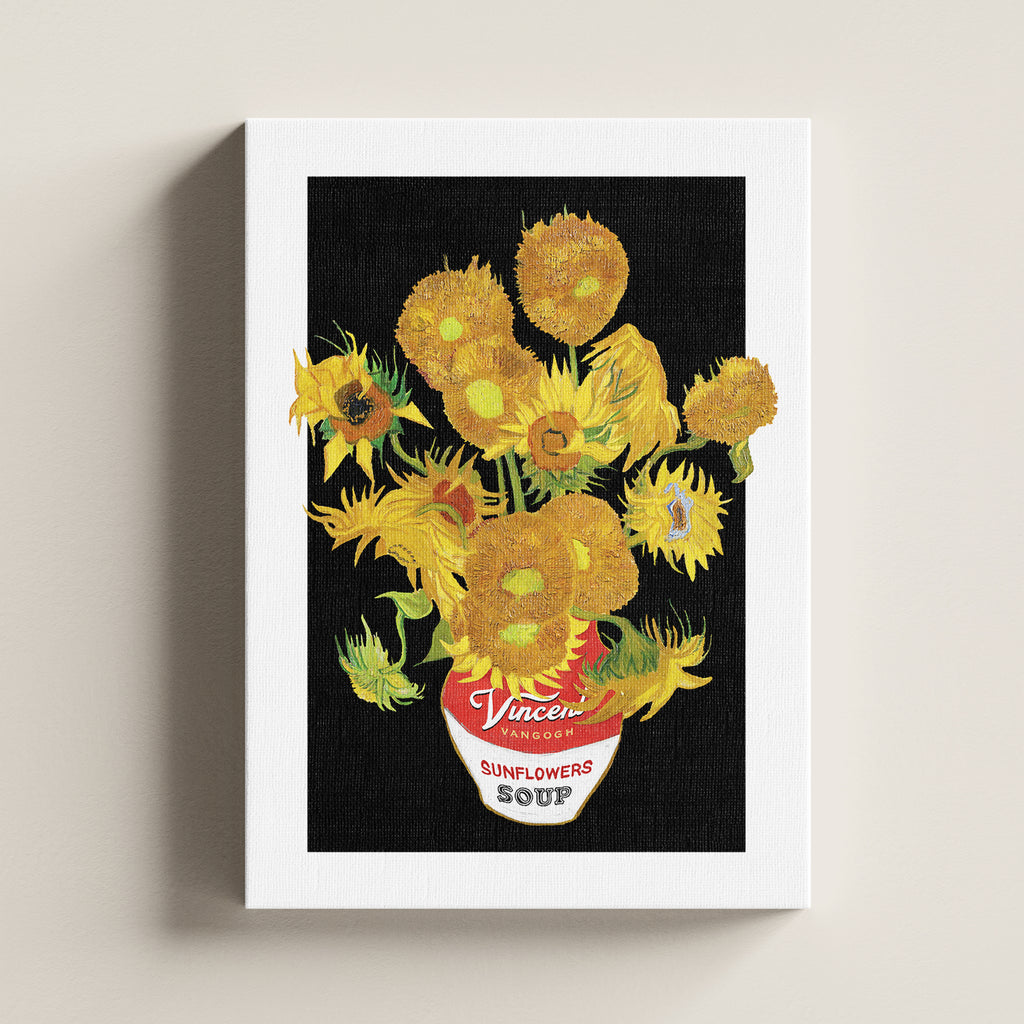 Sunflowers Soup © Tela Canvas - INDEPENDENTREPUBLIC®      