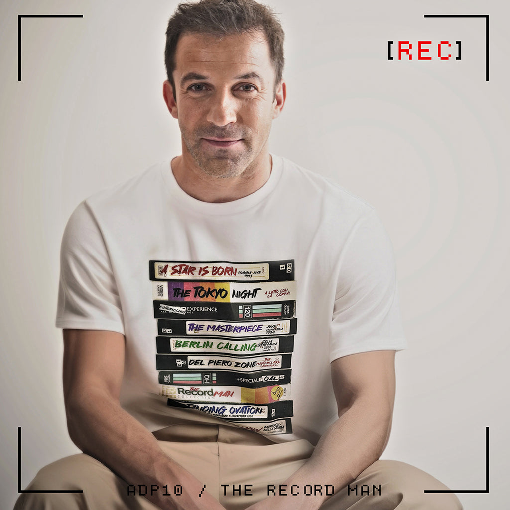 The Record Man: Alessandro Del Piero © t-shirt - INDEPENDENTREPUBLIC®      