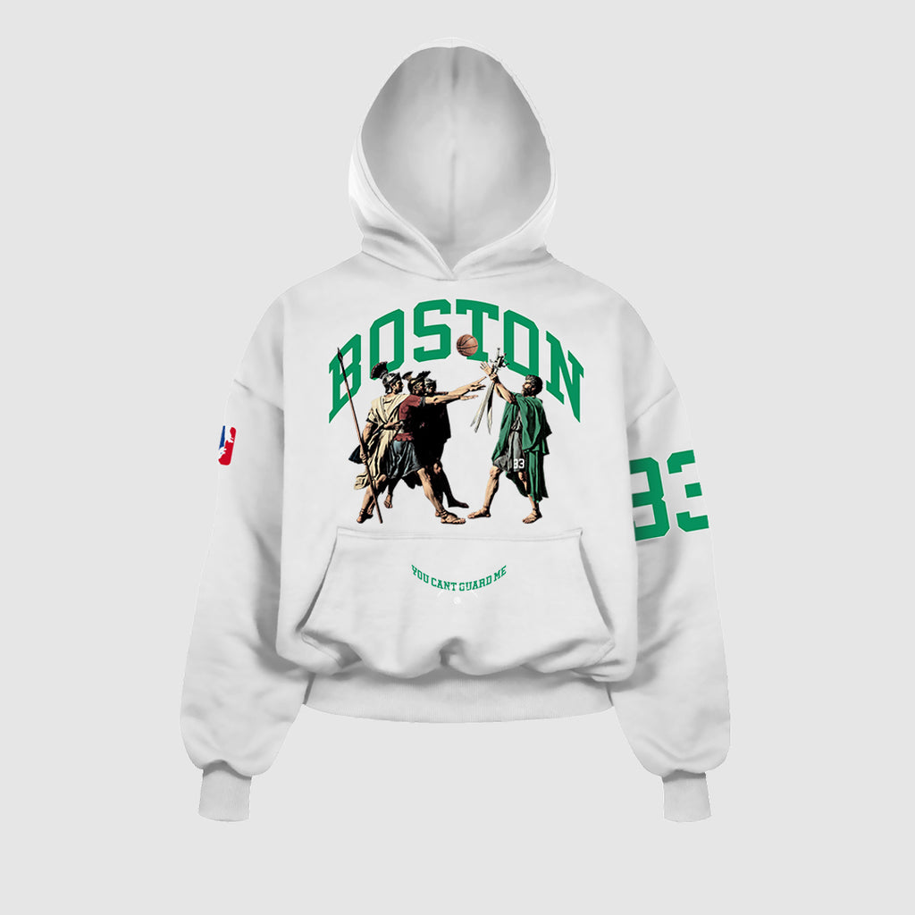 Boston Legend © white hoodie - INDEPENDENTREPUBLIC®      