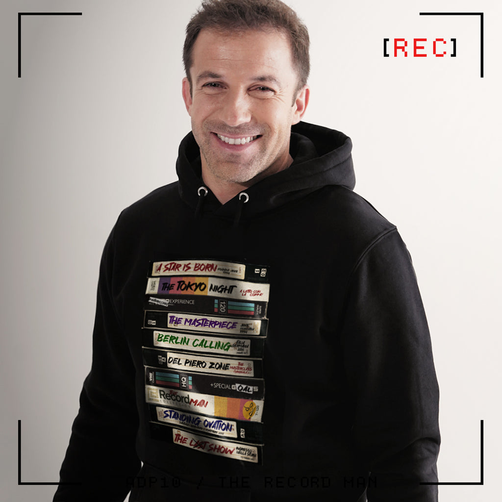 The Record Man: Alessandro Del Piero © hoodie - INDEPENDENTREPUBLIC®      