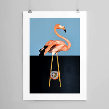 Flamingo Roll © Print - INDEPENDENTREPUBLIC®      