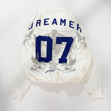 Dreamer © white sweatshirt - INDEPENDENTREPUBLIC®      