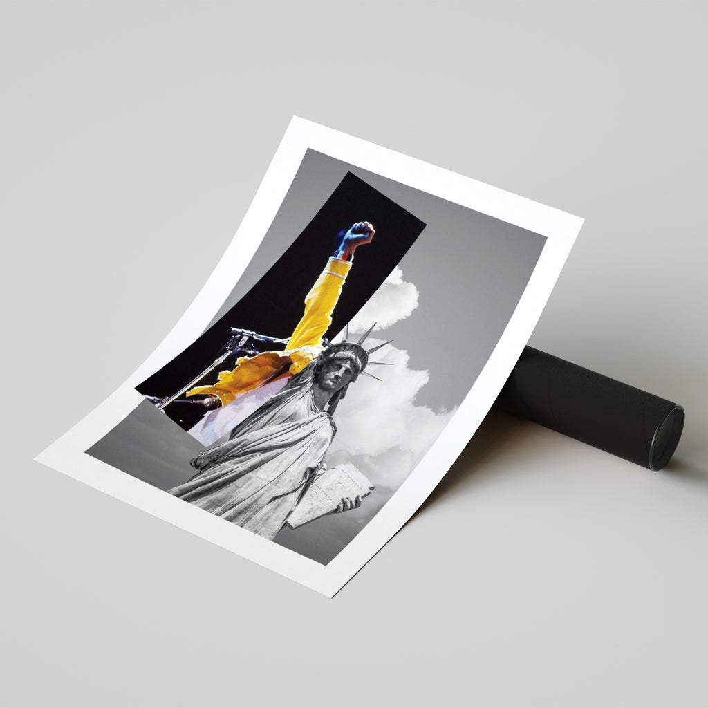 Free-ddie © Print - INDEPENDENTREPUBLIC®      