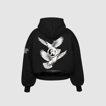 Freedom © black hoodie - INDEPENDENTREPUBLIC®      