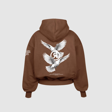 Freedom © cacao hoodie - INDEPENDENTREPUBLIC®      
