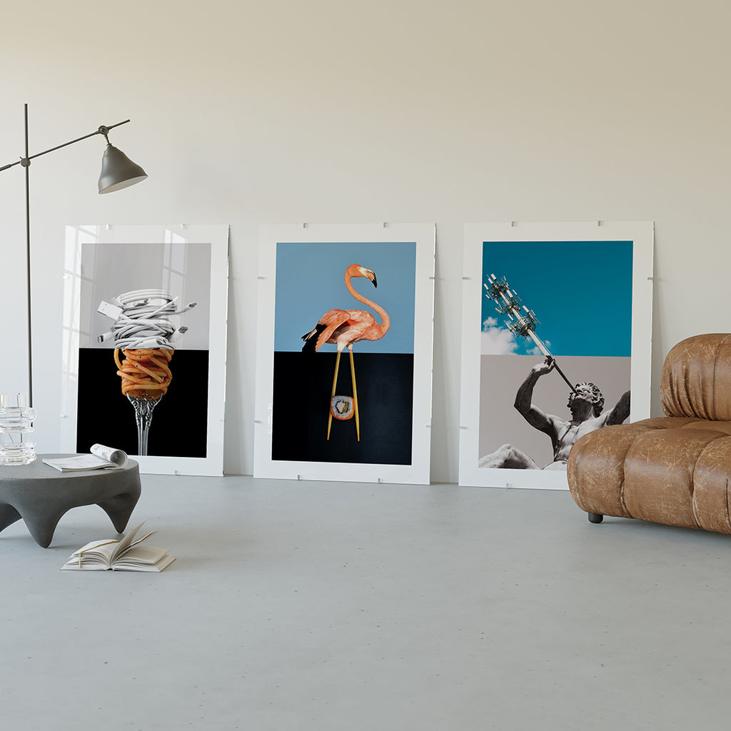 Flamingo Roll © Print - INDEPENDENTREPUBLIC®      