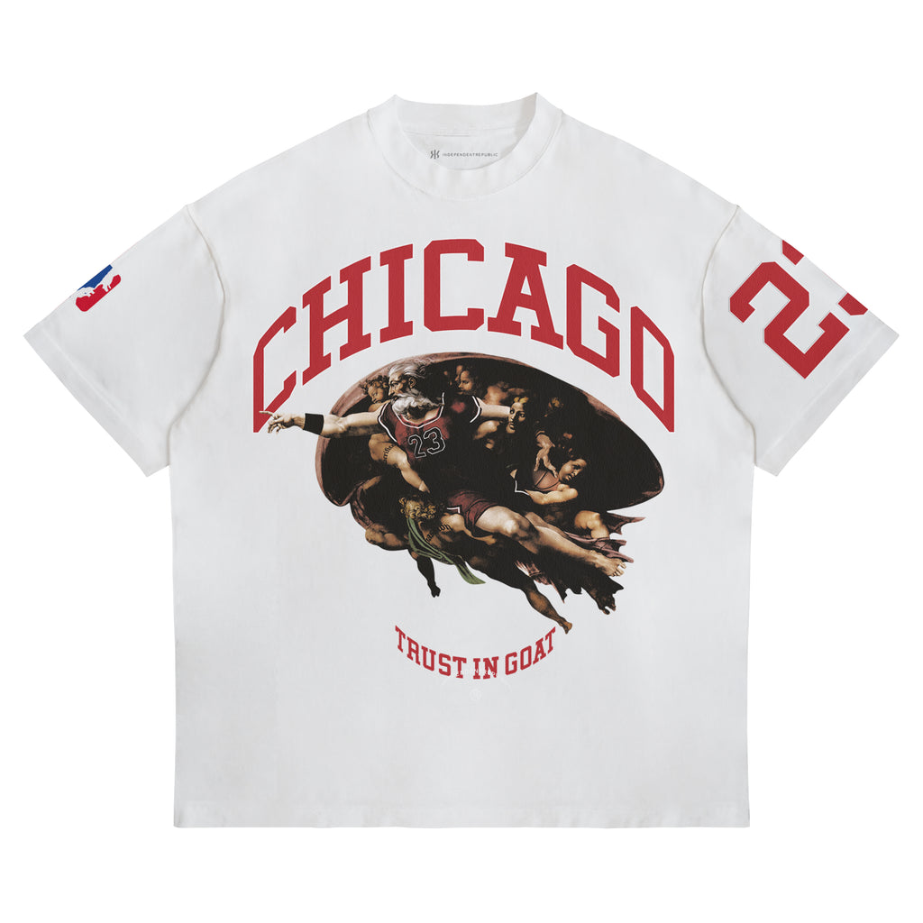 The Goat © white T-shirt - INDEPENDENTREPUBLIC®      