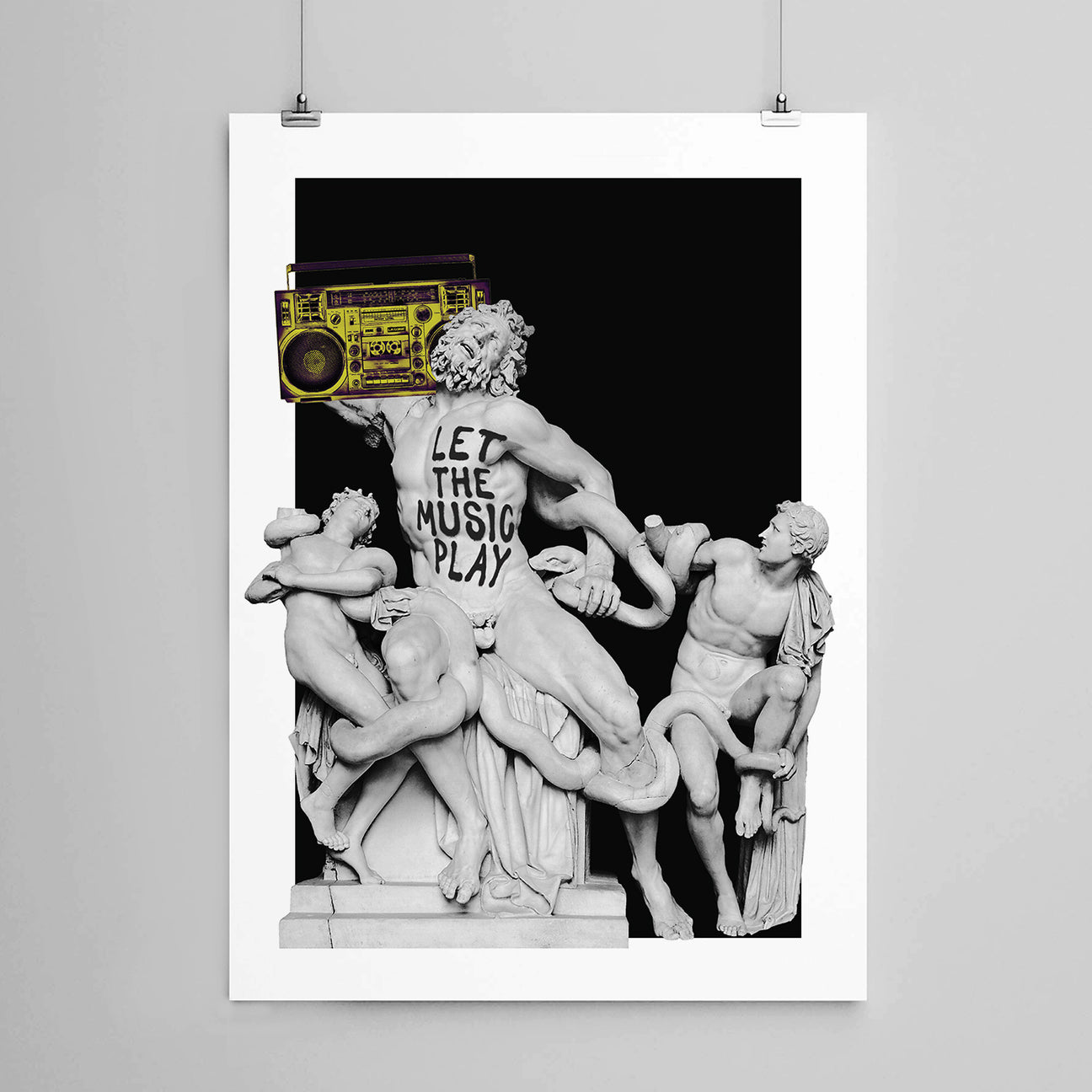 Let the music play © Print - INDEPENDENTREPUBLIC®      