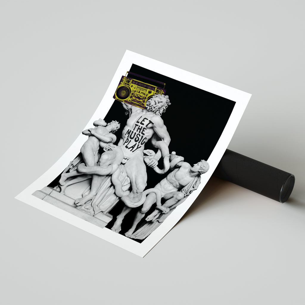 Let the music play © Print - INDEPENDENTREPUBLIC®      