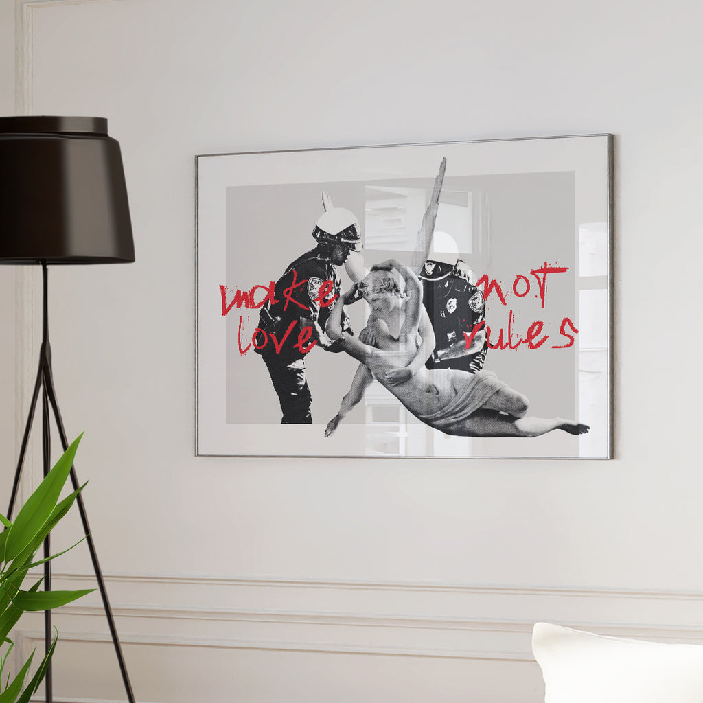 Make Love Not Rules © Print - INDEPENDENTREPUBLIC®      