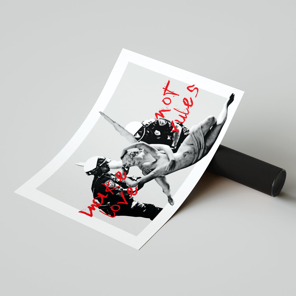 Make Love Not Rules © Print - INDEPENDENTREPUBLIC®      