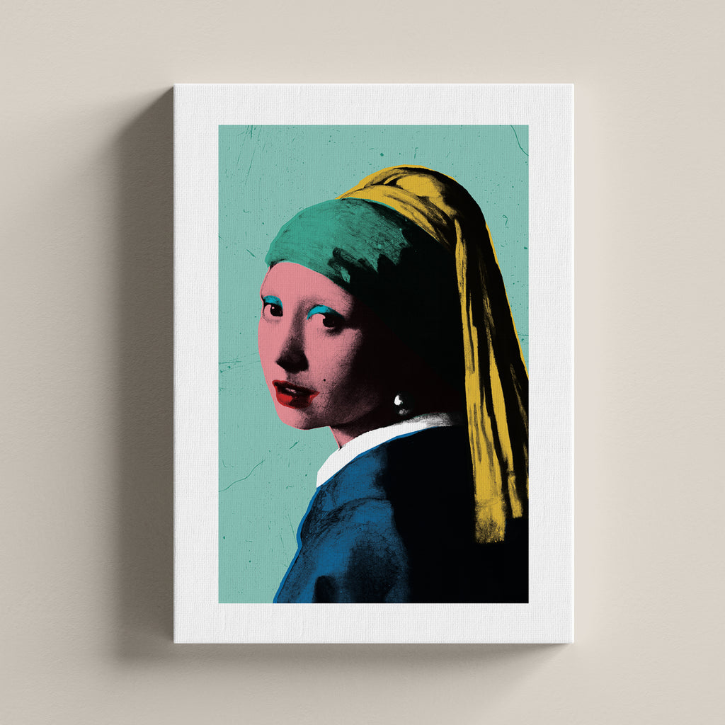 Marilyn of Vermeer © Tela Canvas - INDEPENDENTREPUBLIC®      