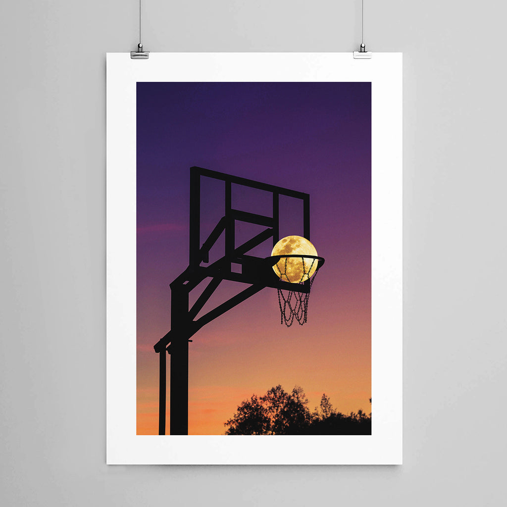 Moon at Court © Print - INDEPENDENTREPUBLIC®      