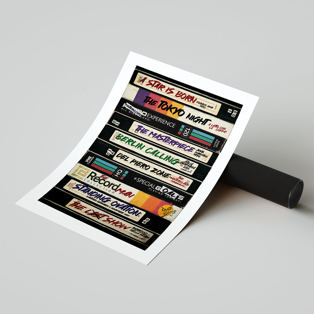 The Record Man: Alessandro Del Piero © Poster - INDEPENDENTREPUBLIC®      