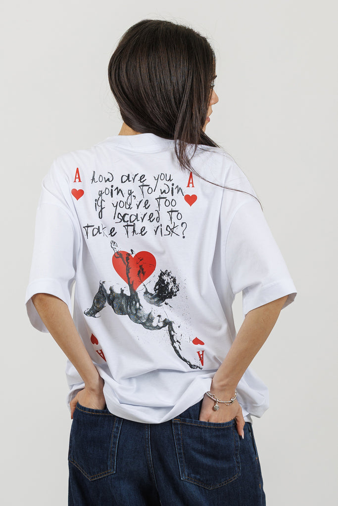 Risktaker © white T-shirt - INDEPENDENTREPUBLIC®      