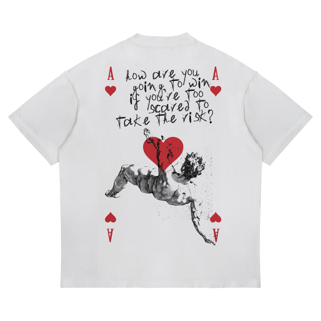 Risktaker © white T-shirt - INDEPENDENTREPUBLIC®      