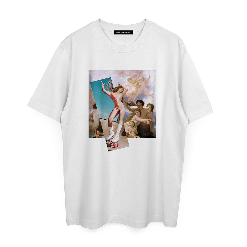 Roller Venus © white t-shirt - INDEPENDENTREPUBLIC®      