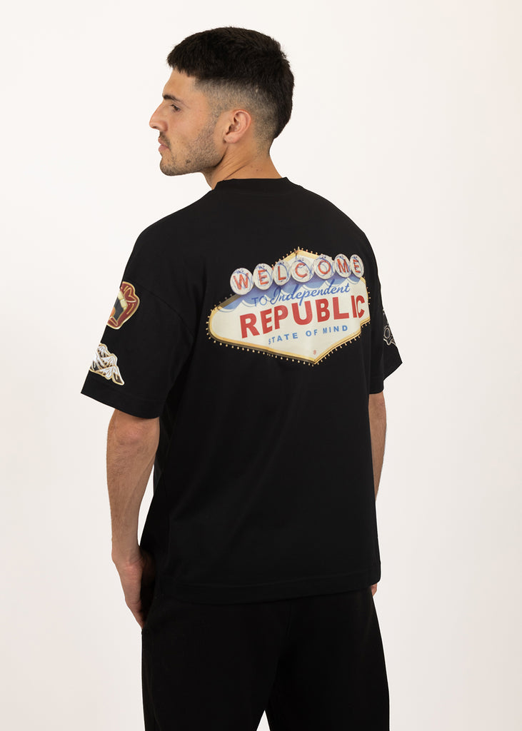 State of Mind © black T-shirt - INDEPENDENTREPUBLIC®      