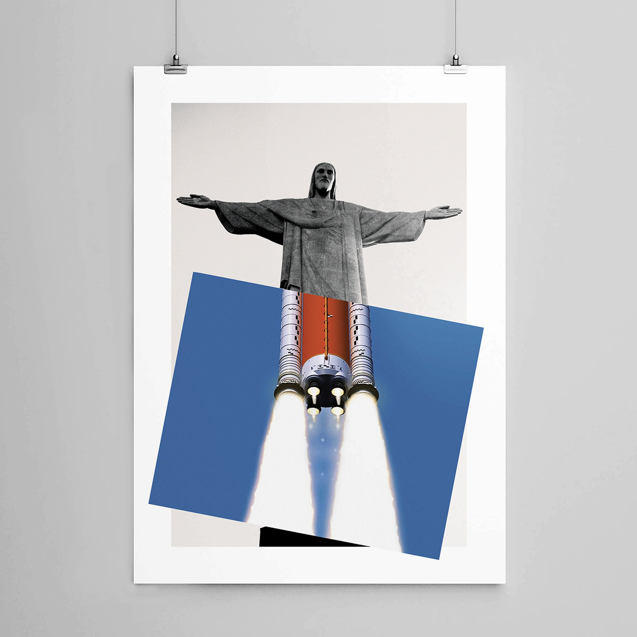Space Jesus © Print - INDEPENDENTREPUBLIC®      