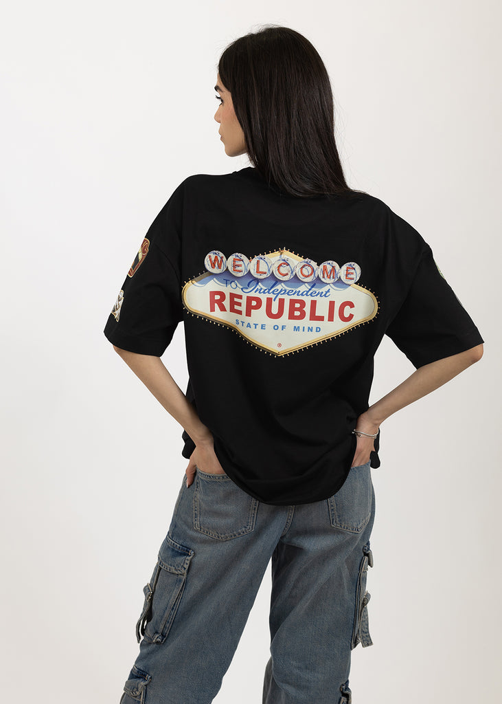 State of Mind © black T-shirt - INDEPENDENTREPUBLIC®      