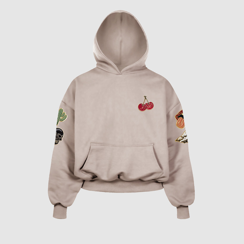 State of Mind © beige hoodie - INDEPENDENTREPUBLIC®      