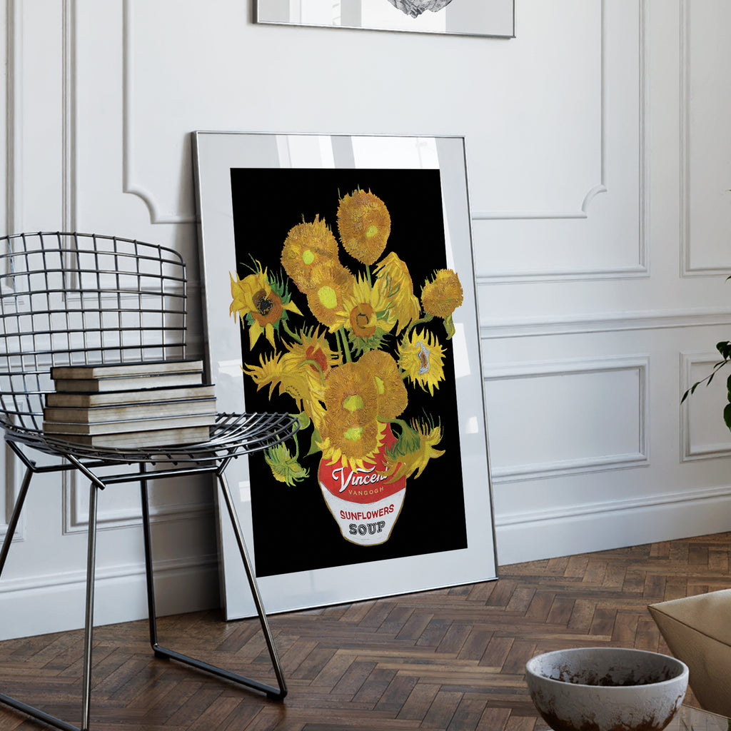 Sunflowers Soup © Print - INDEPENDENTREPUBLIC®      