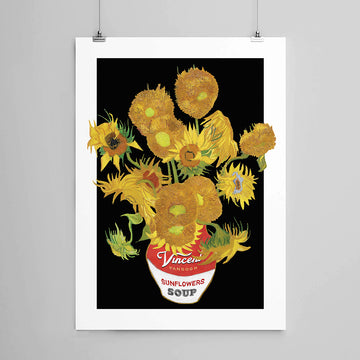 Sunflowers Soup © Print - INDEPENDENTREPUBLIC®      