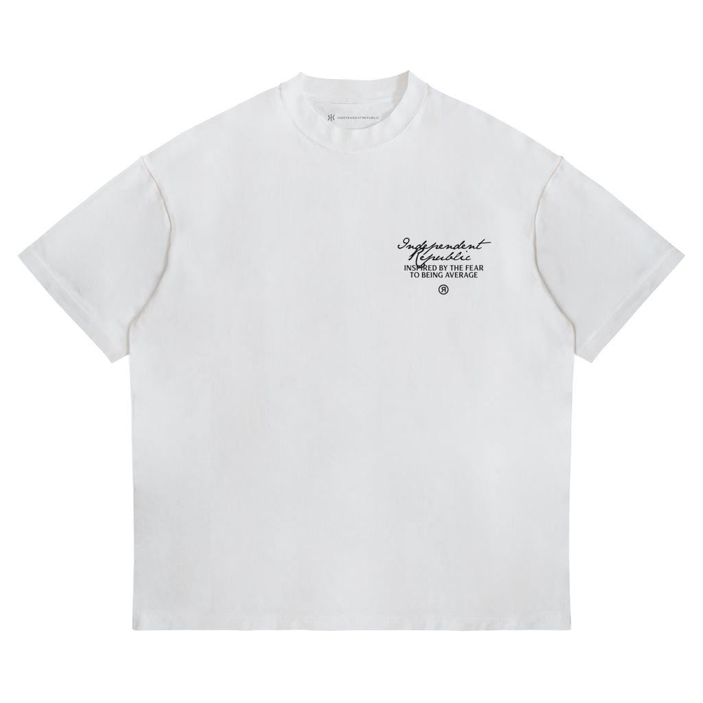 Unlimited Ambition © white T-shirt - INDEPENDENTREPUBLIC®      