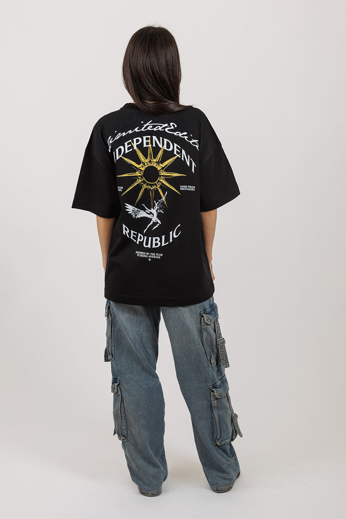 Unlimited Icarus © black T-shirt - INDEPENDENTREPUBLIC®      