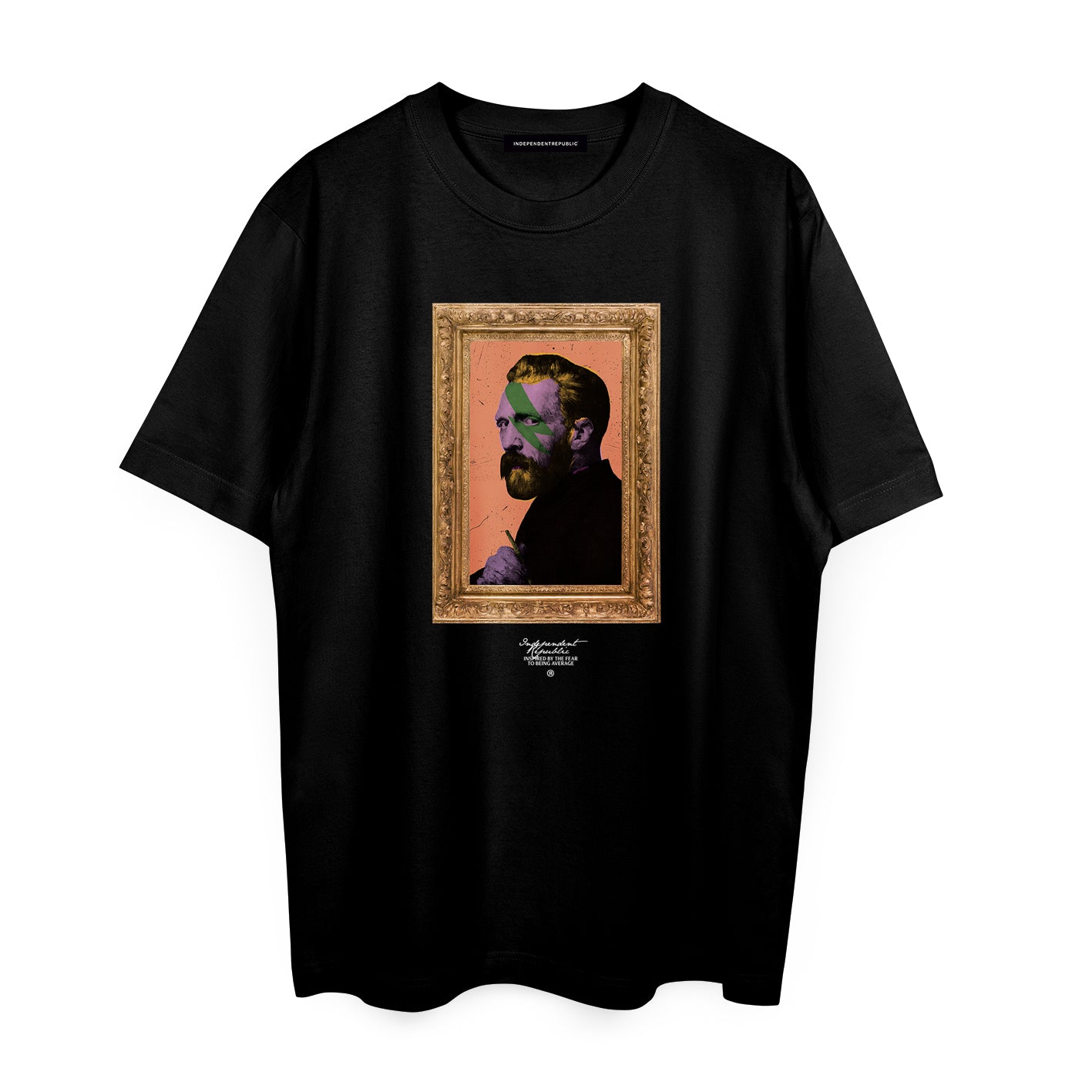 Vincent in Rock © black t-shirt – INDEPENDENTREPUBLIC®